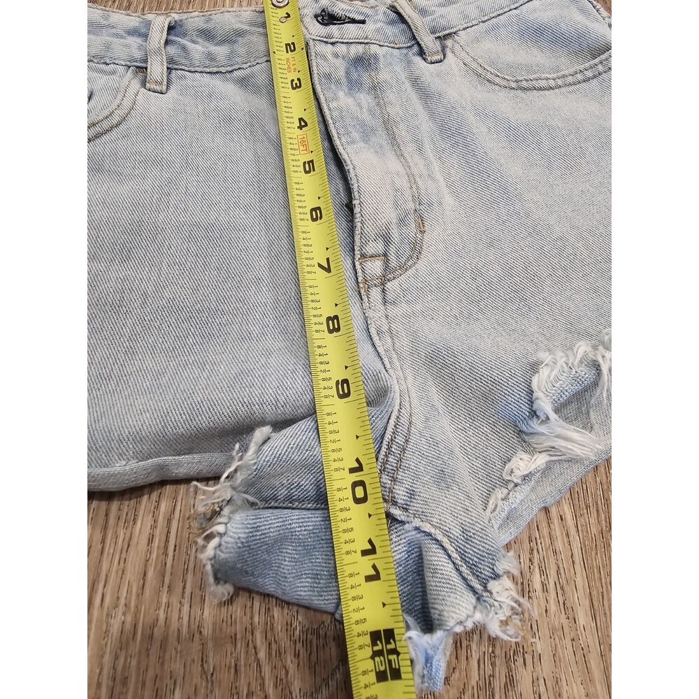 Pacsun Women's High Rise Festival Cut-Off Demin Short Size 25 - Picture 6 of 8